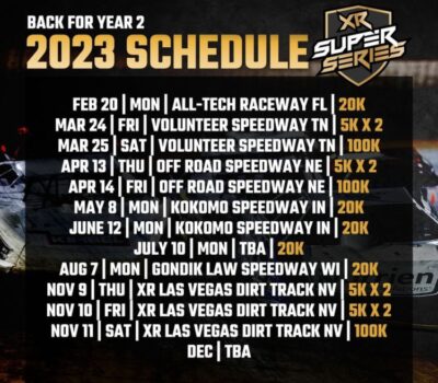 track schedule